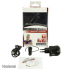 König Bluetooth Headset, 10m, 39x13.9x9.8mm, musta *UUSI* - pikkukuva 5