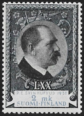 1931 Presidentti Svinhufvud 70 vuotta ** LaPe 172