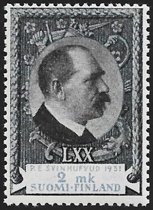1931 Presidentti Svinhufvud 70 vuotta ** LaPe 172