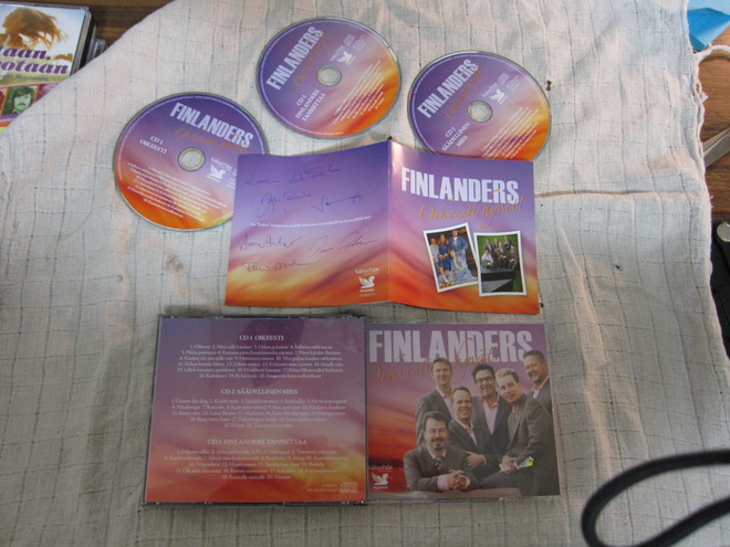 FINLANDERS: Oikeesti hyvät! (3-CD), kokoelma, + NIMMARIT