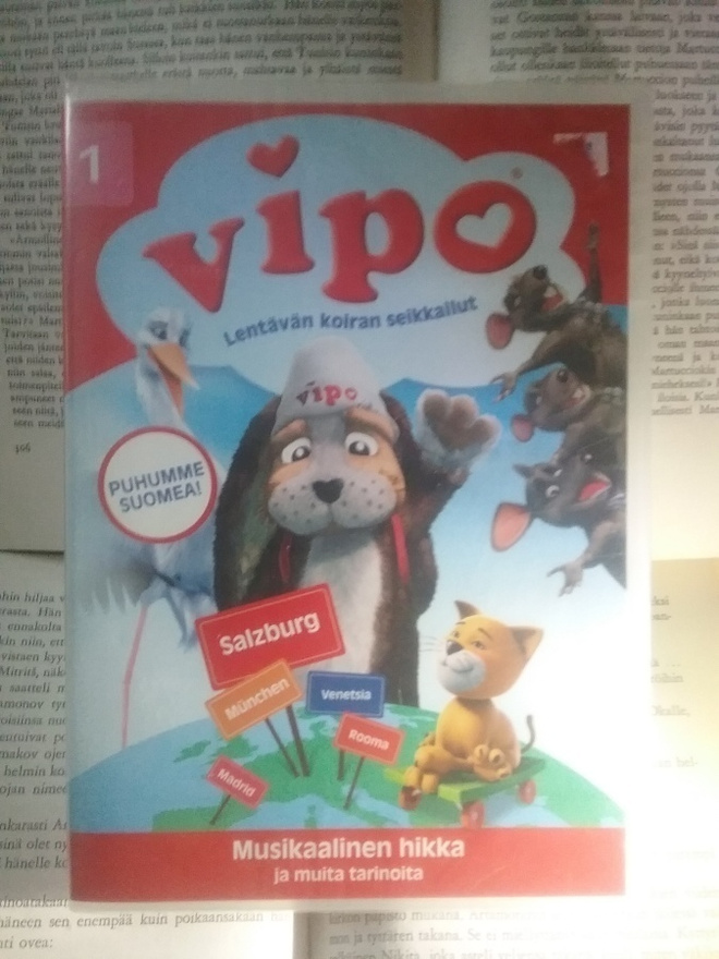 Vipo: Lentävän koiran seikkailut 1 (UUSI DVD)