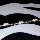 Finlandia Koru jewellery, hopea rannekoru kivillä 925 E8 - pikkukuva 4
