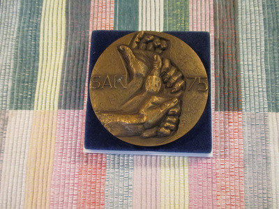 SAK mitali 75 V 1982./Erkki Kannosto 1982.