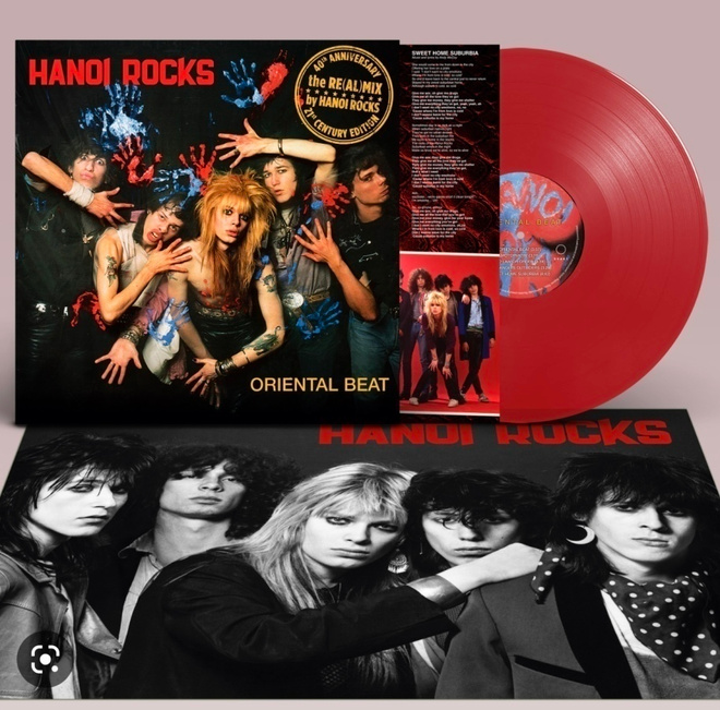 Hanoi Rocks: Oriental Beat - 40th Anniversary Re(al)mix - LP