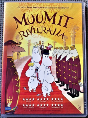 Muumit Rivieralla dvd