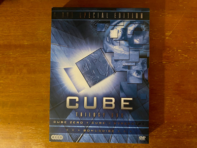 Cube Trilogy Box Trilogia DVD