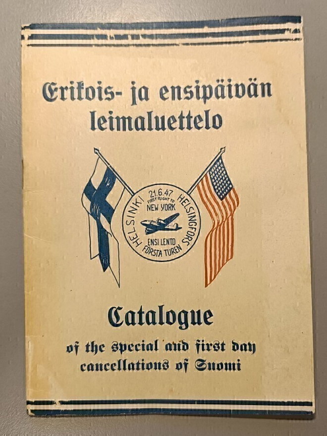 Erikois- ja ensipäivän leimaluettelo -47