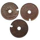3x Helsingin Kaasulaitos kaasurahake poletti 1939 ja 2x 1925 - pikkukuva 2
