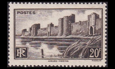 Ranska 535 ** Rakennuksia 20 Fr (1941)