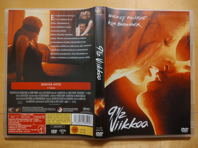 9½ viikkoa DVD