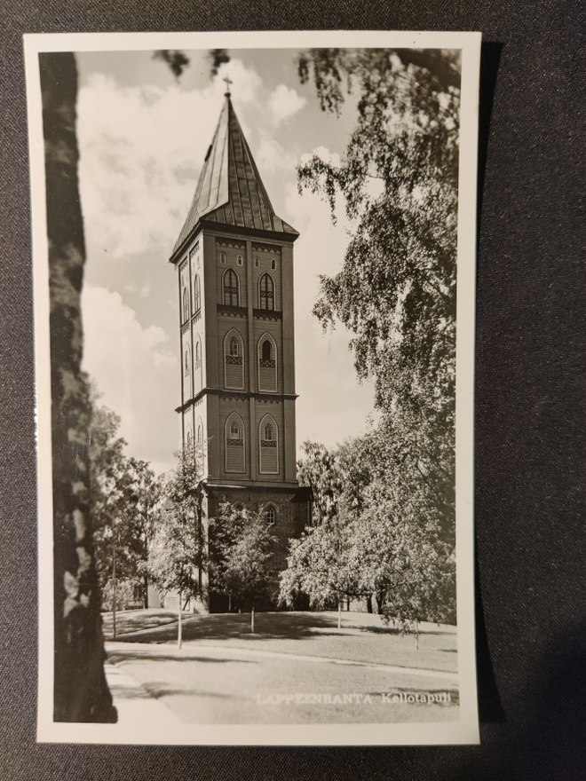 VANHA Postikortti Lappeenranta 1950-l Alkup.Mallikappale