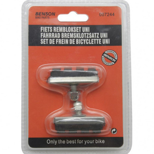 Benson Bike Parts Polkupyörän Jarruplat, 2kpl pakkaus *UUSI*