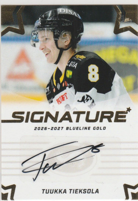 2026/27 Blueline Gold Signature Tieksola Kärpät /40