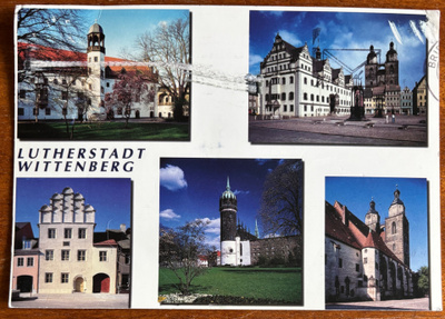 Lutherstadt Wittenberg kaupunki Saksassa