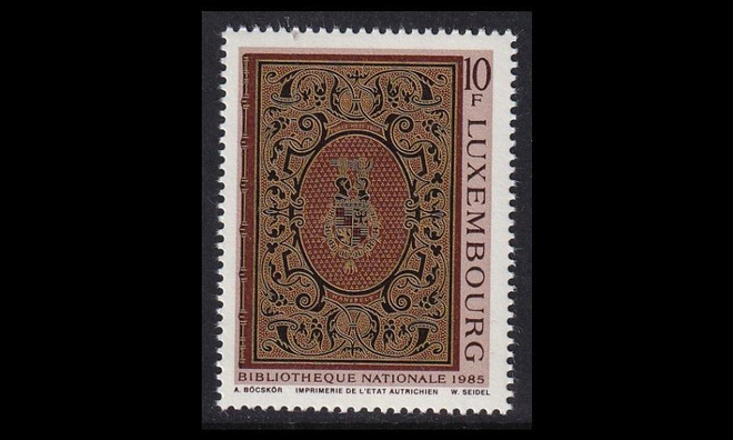 Luxemburg 1137 ** Kansalliskirjasto (1985)