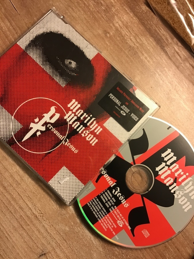 Marilyn Manson . Personal Jesus CDS single