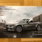 Esite Mercedes SL-sarja R231 varusteet, 2012 - pikkukuva 1