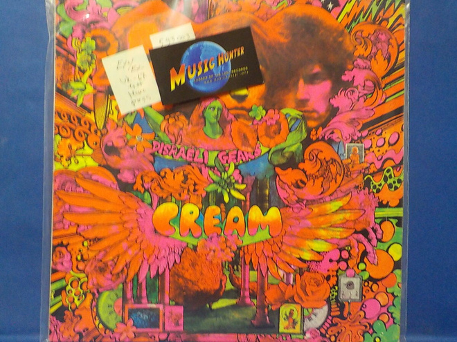 CREAM - DISRAELI GEARS - UK 1967  MONO PRESS EX+/EX- LP