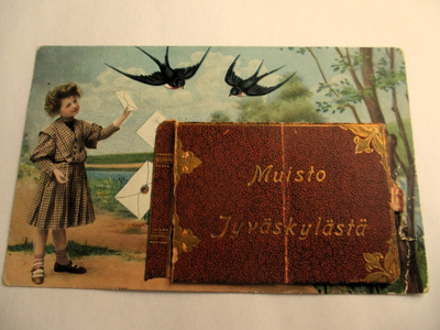 Jyväskylä haitarikortti - 1913