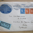 Firmakuori hotelli Helsingistä 1936 ilmaposti Saksaan - pikkukuva 1