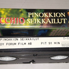 PINOCCHIO PINOKKION SEIKKAILUT VHS - pikkukuva 4