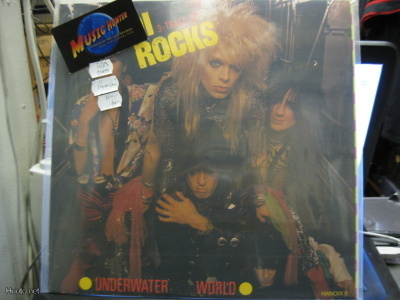 HANOI ROCKS - UNDERWATER WORLD M-/M- EP
