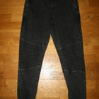 H&M harmaat farkku joggers collegehousut 164 - pikkukuva 1