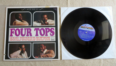 FOUR TOPS: Four Tops (Eka) LP - 1981 US uusintap -Funk, Soul