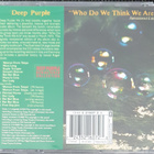 Deep Purple - "who we think we are " (Cd) - pikkukuva 3