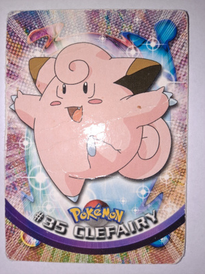 Pokemon Topps keräilykortti #35 Clefairy