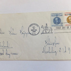VANHA FDC Ensipäiväkuori USA Mannerheim Patsas 1960 Suomeen - pikkukuva 1