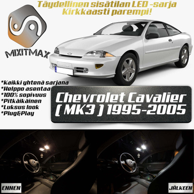 Chevrolet Cavalier (MK3) Sisätilan LED-sarja 7-o