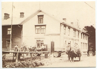 Nivala Keskustaa 1920-luvulla UP 1978