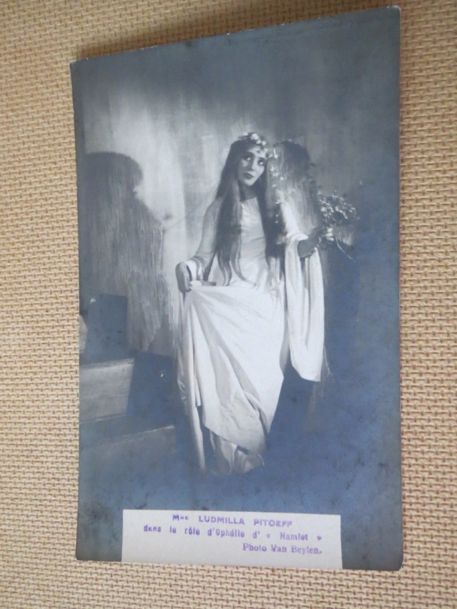 Vintage valokuvakortti 1900-luku alku