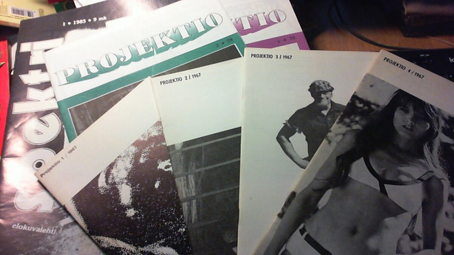 Projektio 1967 vuosikerta ym. elokuvalehtiä