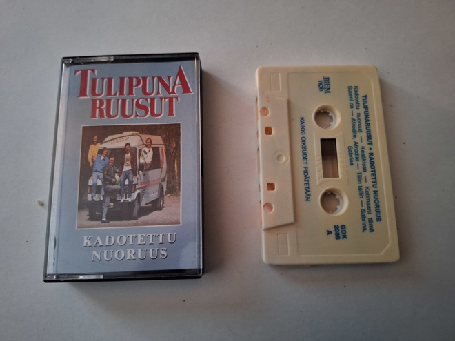 TULIPUNARUUSUT - KADOTETTU NUORUUS c-kasetti