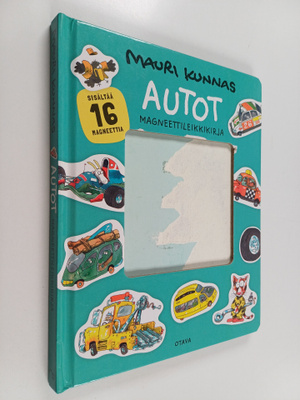 Mauri Kunnas : Autot : magneettileikkikirja ((ei magneett...