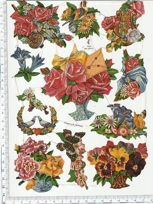 ~ EF 7039, kukka-asetelmia-arkki, hile ~
