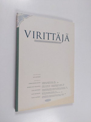 Virittäjä 3/1996