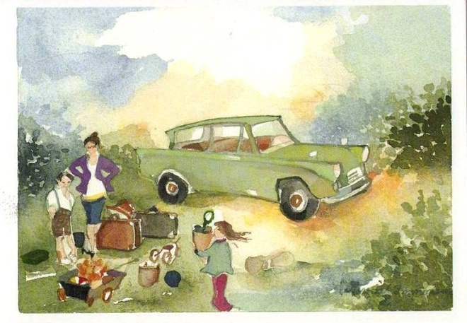 kortti ** Immonen Minna Hurmaava kesä - erilaisia
