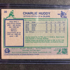 1983-84 Charlie Huddy O-Pee-Chee OPC Rookie Edmonton Oilers - pikkukuva 2