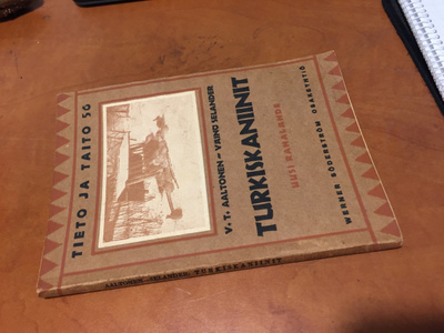TIETO JA TAITO TURKISKANIINIT 1929 HYVÄ