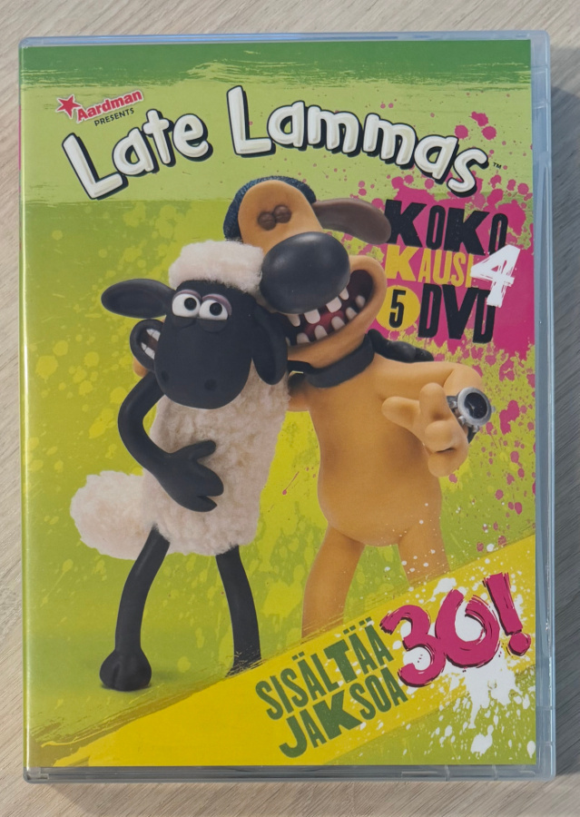 Nick Park: LATE LAMMAS: Kausi 4 (5DVD) animaatiokomedia