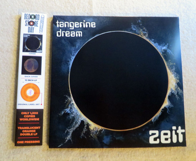 TANGERINE DREAM: Zeit 2LP (Ltd edition RSD Oranssi 2LP