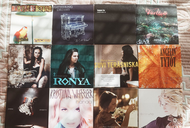 36kpl CD-sinkkuja/promoja