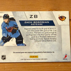 2010-11 Zenith Winter Warriors Materials #ZB Zach Bogosian - pikkukuva 2