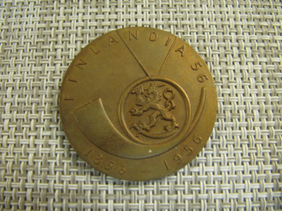 Finlandia 56 mitali 1956 / Osmo Walli 1956.