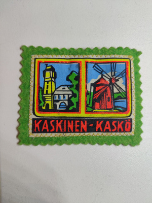 Matkailumerkki: kaskinen-kaskö