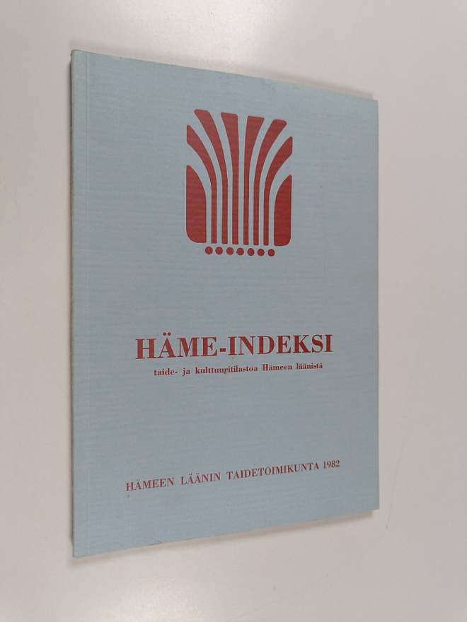 Häme-indeksi : taide- ja kulttuuritilastoa Hämeen läänistä