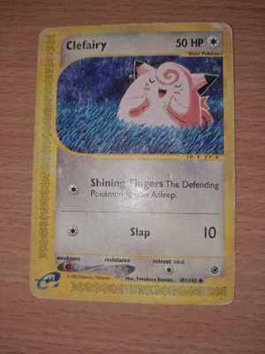 Clefairy 101/165 pokemon expedition keräilykortti